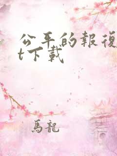 公平的报复txt下载