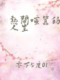 热闹喧嚣的彪悍人生