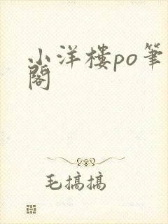 小洋楼po笔趣阁
