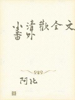 小清欢全文阅读番外