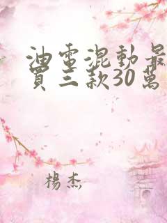 油电混动最建议买三款30万