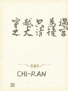 穿越只为遇见你之大清后宫的幸福生活