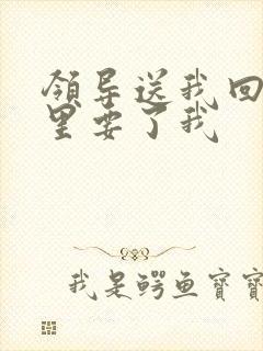 领导送我回家车里要了我