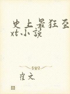 史上最狂至尊txt小说