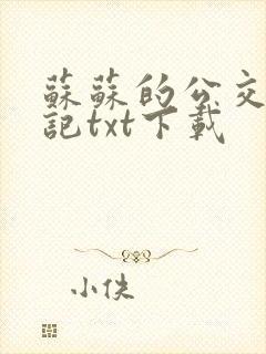 苏苏的公交车日记txt下载