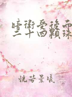 暗卫受后面被塞二十四颗珠子