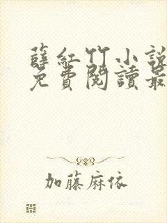 薛红竹小说全文免费阅读最新章节