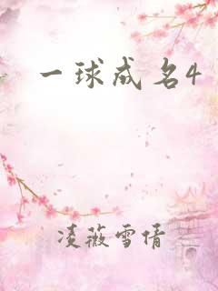 一球成名4
