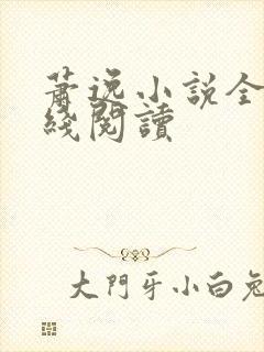 萧逸小说全集在线阅读