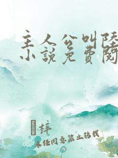 主人公叫陆鸣的小说免费阅读的小说