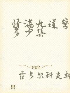 情满九道弯总共多少集