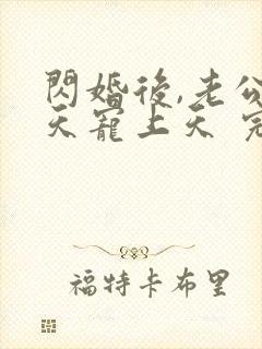 闪婚后,老公每天宠上天 完结