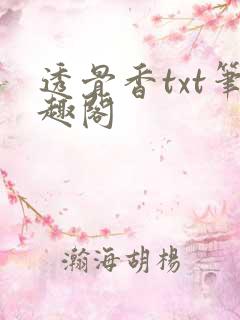 透骨香txt笔趣阁