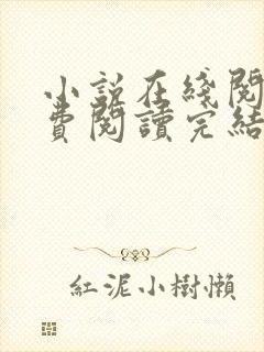 小说在线阅读免费阅读完结