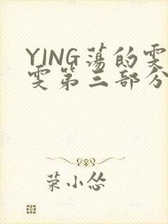 YING荡的雯雯第三部分