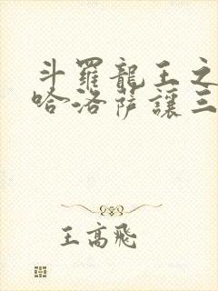 斗罗龙王之冥帝哈洛萨让三飞小说