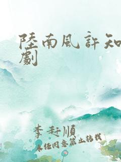 陆南风许知夏短剧