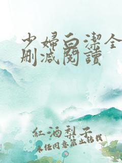 少妇白洁全文无删减阅读