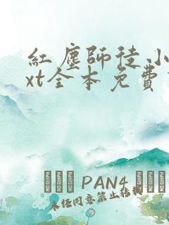 红尘师徒小说txt全本免费下载