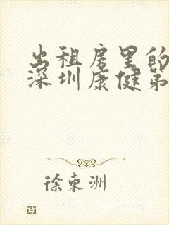 出租房里的交互深圳康健第二部