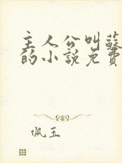 主人公叫苏明渊的小说免费阅读全文