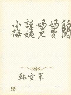 小说妈妈的闺蜜梅姨免费阅读全文