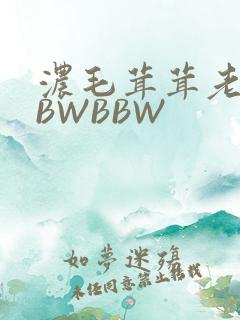 浓毛茸茸老太BBWBBW