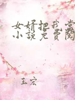 女婿把我当老婆小说免费阅读