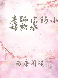 老师你的小兔子好软水