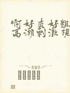 啊好爽好粗好大高潮刺激视频