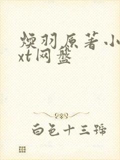 焕羽原著小说txt网盘