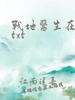 战地医生在都市txt