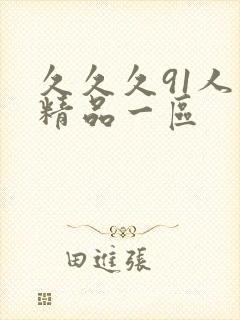 久久久91人妻精品一区