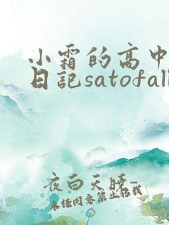 小霜的高中成长日记satofall
