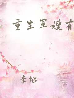 重生军嫂有空间