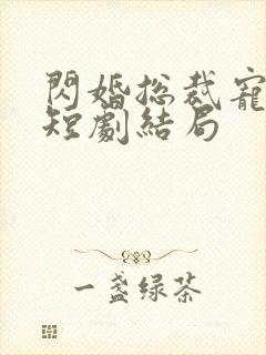 闪婚总裁宠上天短剧结局