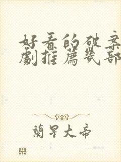 好看的破案电视剧推荐几部 前十名