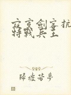 寂寞剑客抗日之特战兵王