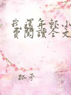 我还年轻小说免费阅读全文无删减