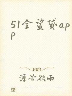 51金鲨贷app