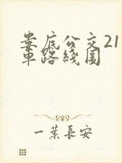 娄底公交21路车路线图