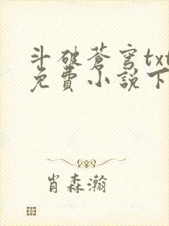 斗破苍穹txt免费小说下载