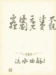 云扰天清不知意短剧免费观看