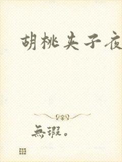 胡桃夹子夜未眠