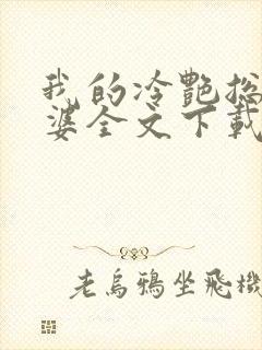 我的冷艳总裁老婆全文下载