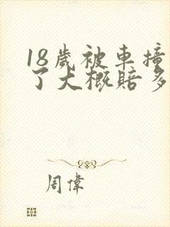 18岁被车撞死了大概赔多少钱