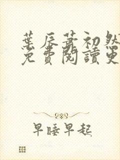 叶辰萧初然小说免费阅读更新快