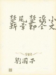 楚风楚瑶小说最新章节全文阅读