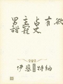 男主占有欲强的甜宠文