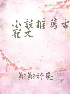 小说推荐古言甜宠文